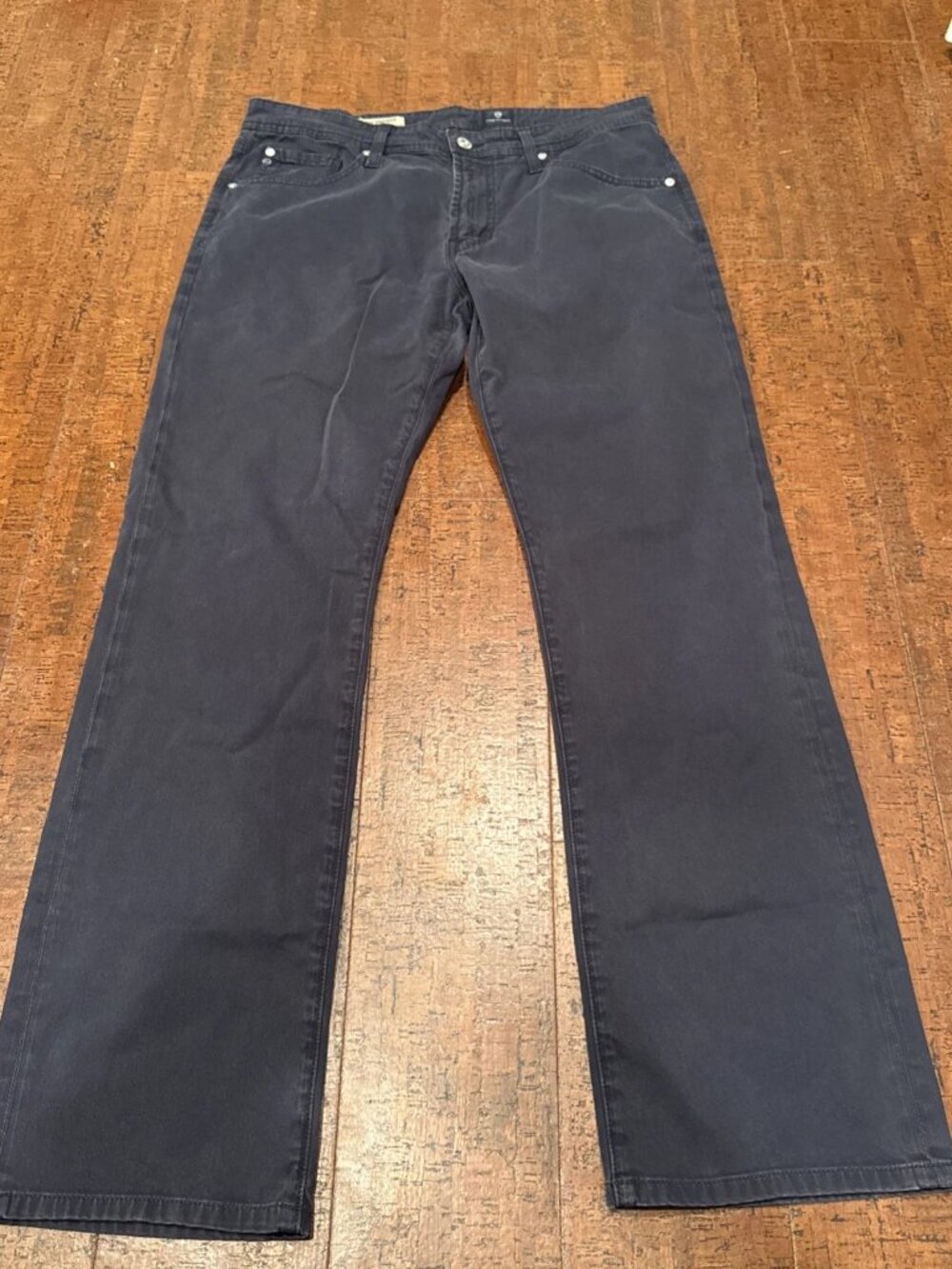 AG Adriano Goldschmied Men’s 32X32 Gray The Protege Straight Leg Pants